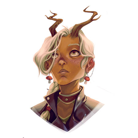 Examples of neck up busts