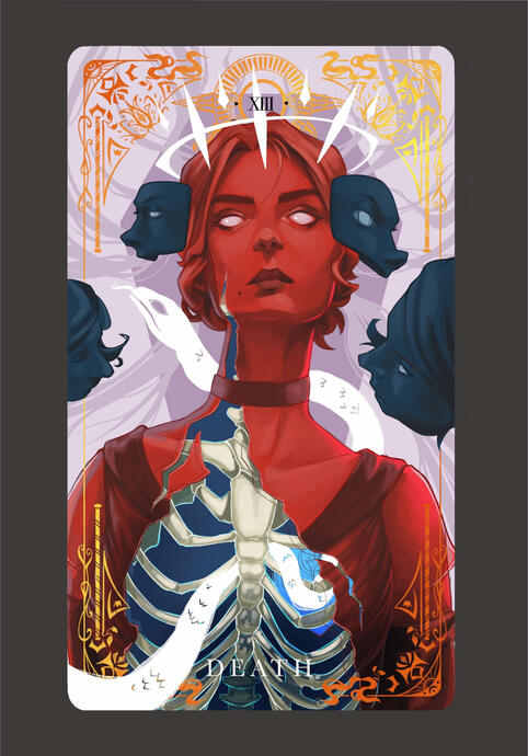 Examples of neck up busts